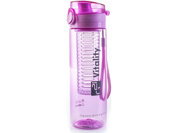 Varle drikkeflaske G21 60022128 (glatt/riller) 600 ml
