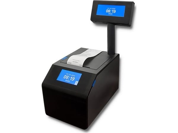Qoltec - Hvit - Rull (5,7 cm x 15,2 m) - 55 g/m² - 10 rull(er) termoetiketter