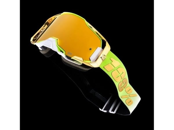 100% briller 100% ARMEGA Googgle DEKER Lens (gjennomsiktig Anti-Fog, LT 88%-92%) (NY)
