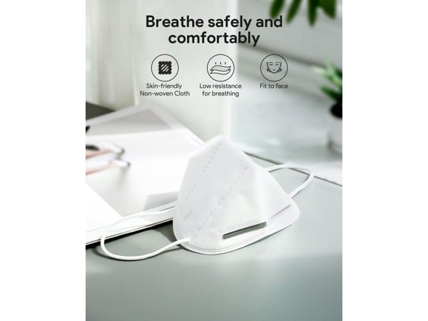 GCPC Medical mask GCPC Respirator class FFP2, N95, KN95 anti-virus, anti-bacterial, anti-dust - 1 stk.
