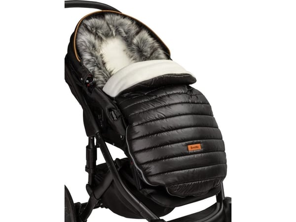 Sensillo SENSILLO ELF BLACK/POLAR FOOTMUFF 100 X 46