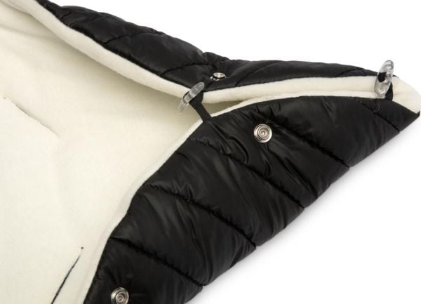 Sensillo SENSILLO ELF BLACK/POLAR FOOTMUFF 100 X 46