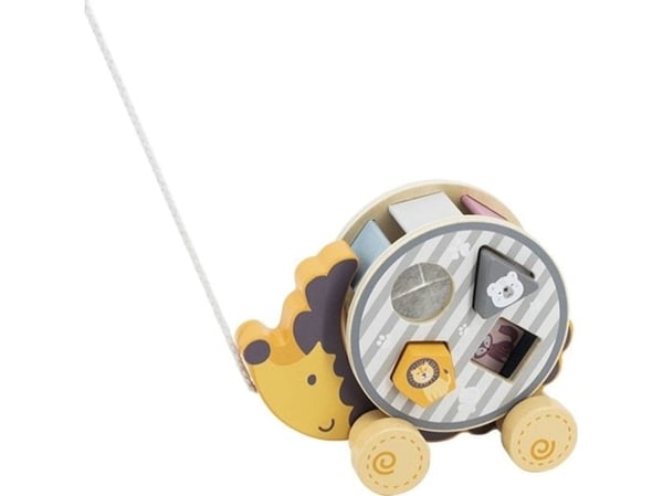 Viga Viga 44025 PolarB George the Hedgehog 2i1 drag sorterare