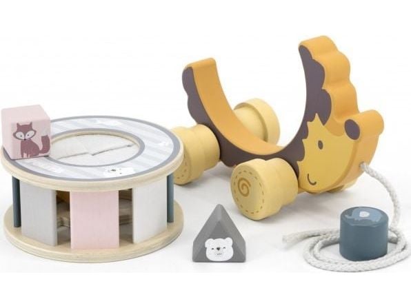 Viga Viga 44025 PolarB George the Hedgehog 2i1 drag sorterare