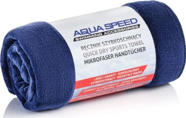 Aqua-Speed håndkle DRY SOFT 50x100 mørkeblå