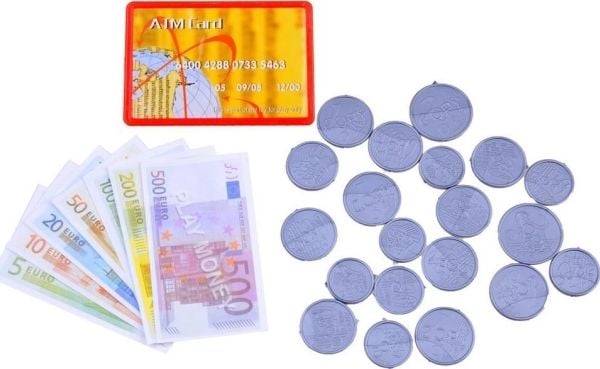 Jokomisiada kassaapparat butikkvekt med kurv
