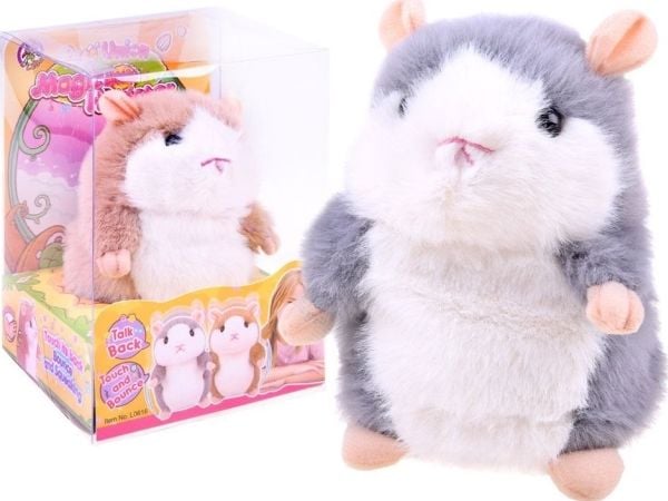 Yokomisiad toistava puhuva hamsteri (ZA3453)