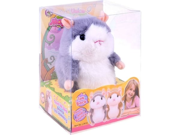Yokomisiad toistava puhuva hamsteri (ZA3453)