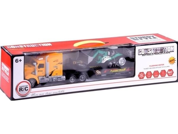 Jokomisiada Tir lastebil + traktor med tilhenger RC-sett (RC0208)