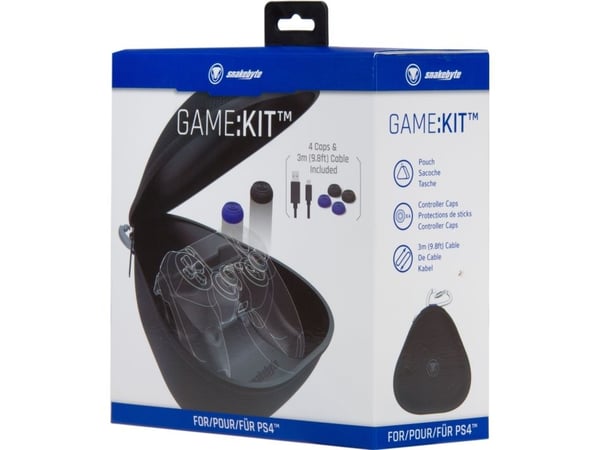 PS4 Game Kit (case, opladn.kabel, Control-h?tter)