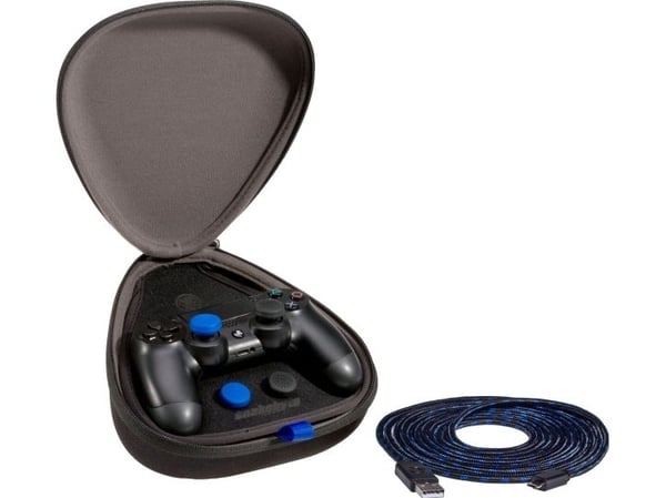 PS4 Game Kit (case, opladn.kabel, Control-h?tter)