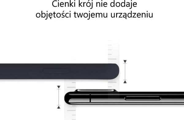 Deklas Mercury silikonfodral för Apple iPhone 12/12 Pro mörkblå