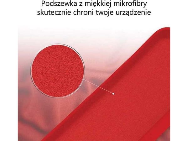 Mercury Silikoni Samsung A31 A315 punainen/punainen