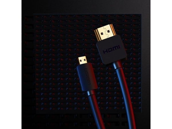 Ugreen HDMI Micro - HDMI-kabel 1,5 m svart (54697)