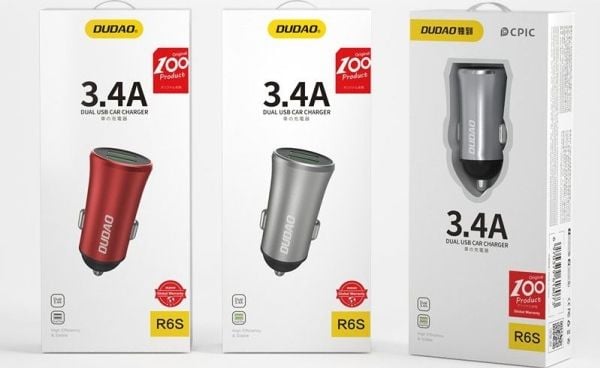Dudao R6S 2x USB-A 3,4 A lader (58010)