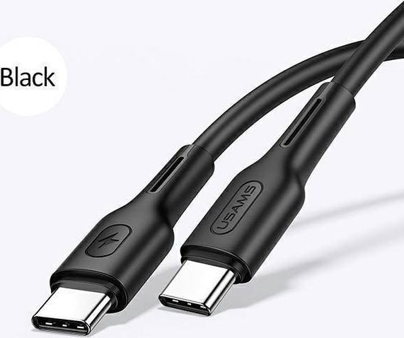 USB-kaapeli Usams USB-A - USB-C 1,2 m Czarny (112230)