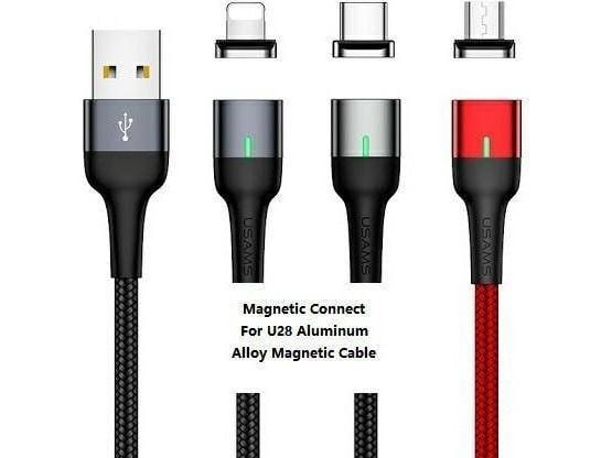 Usams Lightning USB-kabel - Universal sølv (112219)