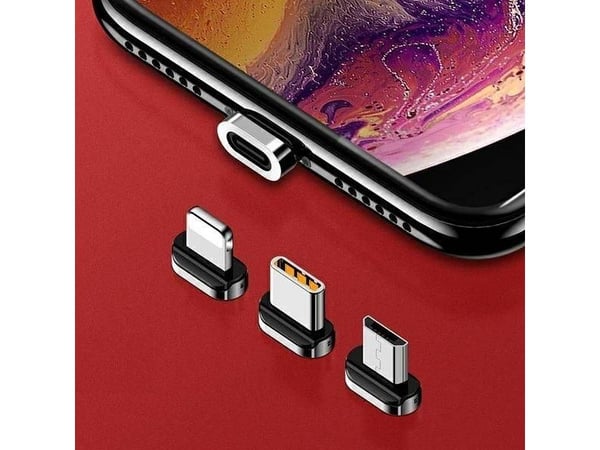 Usams Lightning USB-kabel - Universal sølv (112219)