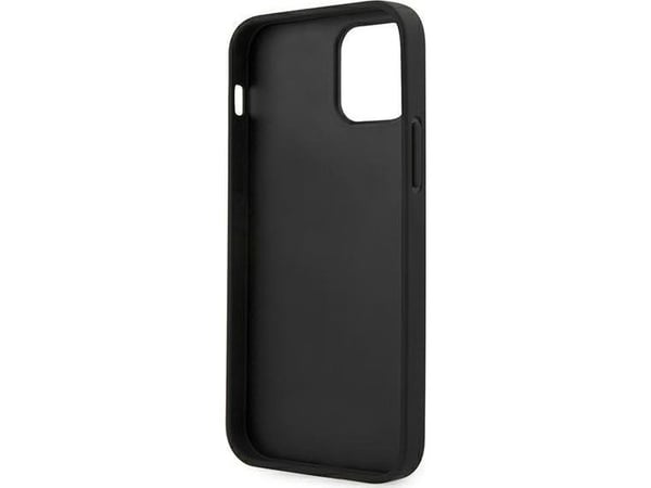US Polo USHCP12LPUGFLBK iPhone 12 Pro Max 6,7" czarny/black Polo Embroidery Collection