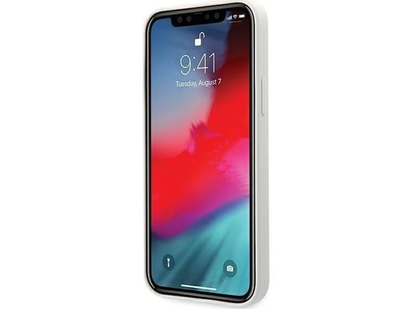 Deksel Us Polo Assn US Polo USHCP12LSLHRWH Apple iPhone 12 Pro Max 6,7" hvit silikonsamling