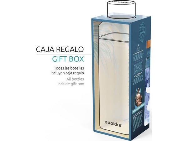 Quokka vannflaske med turkis kork 700 ml