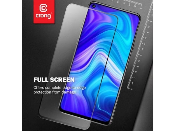 Crong Crong 7D Nano fleksibelt glass 9H for hele skjermen Xiaomi Mi 10 Lite