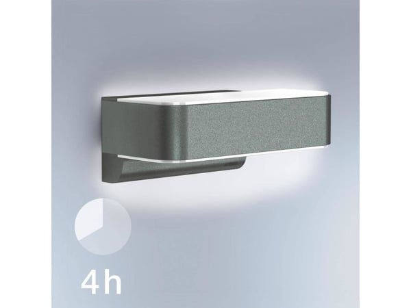 Steinel LED-vegglampe 12W Steinel L 810 LED iHF Connect med sensor antrasitt