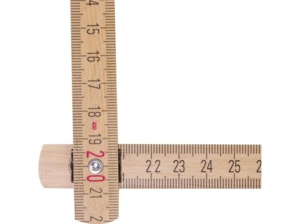Stabila treleddmålebånd Type 400 14348 målestokk 2 m bøketre