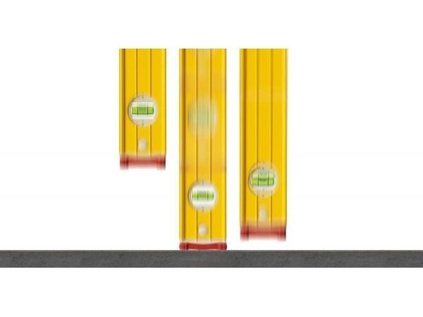 Stabila type 196-2 17209 vaterpass lettmetall med sklisikring 200 cm 0,50 mm/m