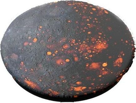 PopSockets Swappable PopGrip - Fingergrep/stativ for mobiltelefon - Dark Star