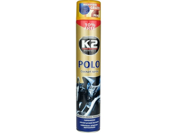 K2 cockpit shine K2 Polo Cockpit spray - Peach 750ml universal K2 Polo Cockpit spray - Peach 750ml universal
