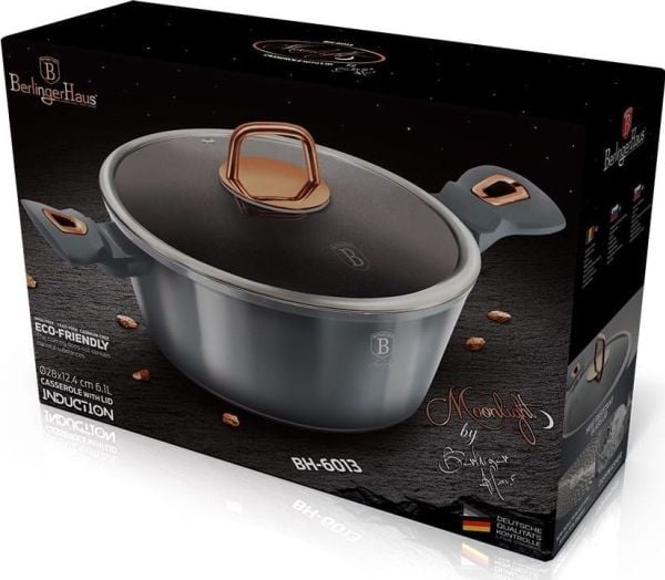 Berlinger Haus GRANIT-gryte 28 cm BERLINGER HAUS BH-6013 MOONLIGHT