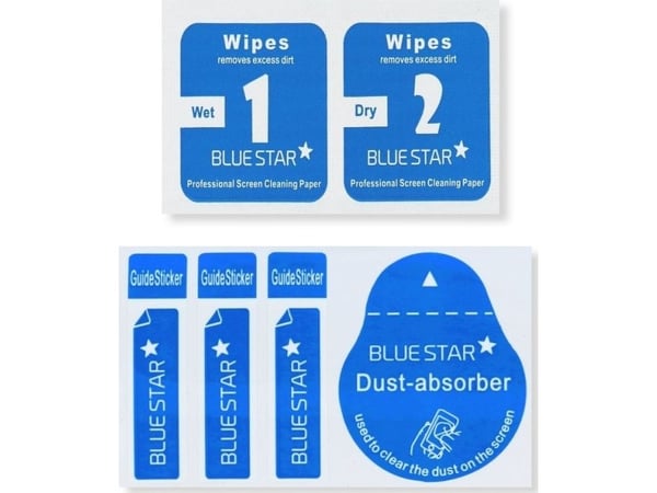 Tele.com Partner Blue Star herdet glass - for Huawei P40 Lite