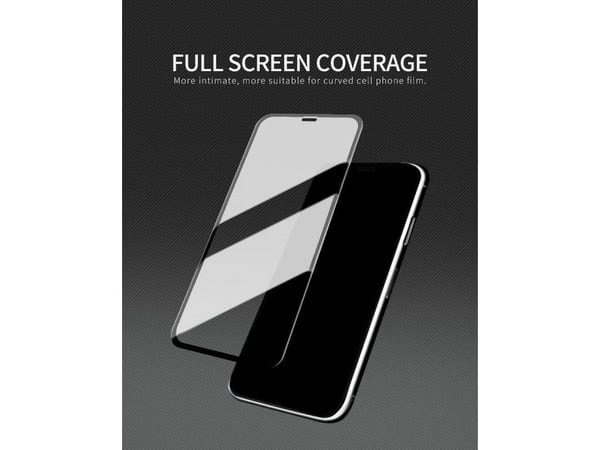 Partner Tele.com Herdet glass X-ONE Full Cover Extra Strong - for iPhone 12/12 Pro 6.1 (hellim) svart