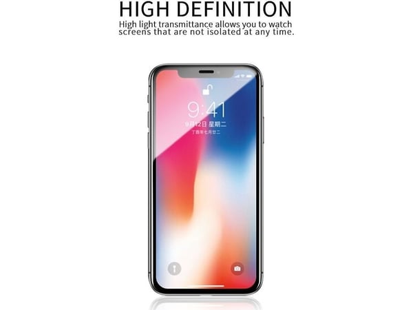 Partner Tele.com Herdet glass X-ONE Full Cover Extra Strong - for iPhone 12/12 Pro 6.1 (hellim) svart