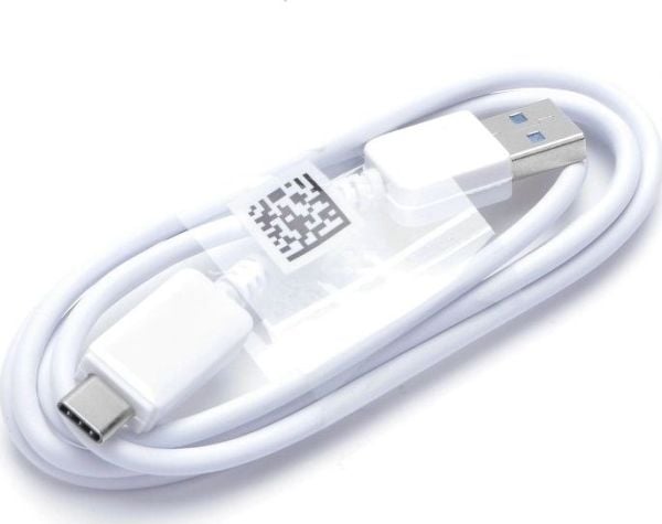 USB-kabel Partner Tele.com USB-A til USB-C 1 m hvit
