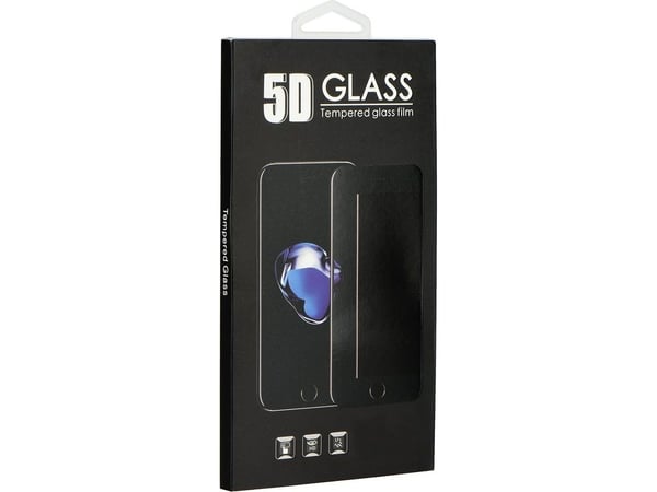 Partner Tele.com 5D Full Glue herdet glass til iPhone X / XS / 11 Pro, personvern, sort
