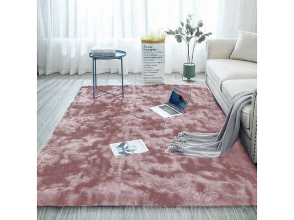 Strado Teppe Ombre Shaggy 200x300 OmbrePurple (Rosa) universell