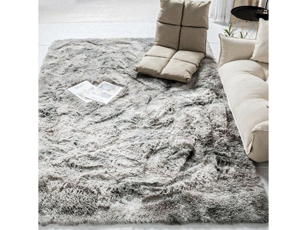 Strado matta Ombre Shaggy 160x230 OmbreSilver (ljusgrå) universell