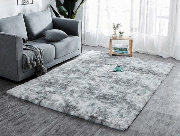 Strado teppe Ombre Shaggy Strado 200x250 OmbreSilver (Lys grå)
