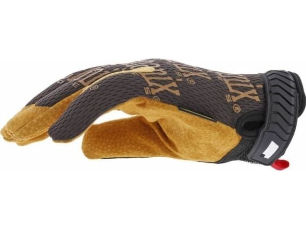 Mechanix Wear Original Leather arbeidshansker svarte–Coyote str. S