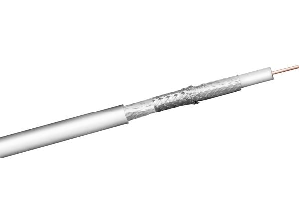 Kabel RG6 Spacetronik DOKA 4K 113 CU Trishield 250