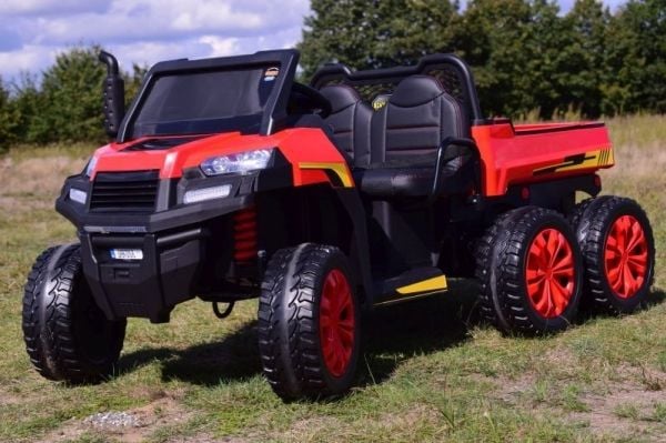 Super-Toys BUGGY 6 hjul for 2 barn, velte-/vippelast, myke hjul, mykt sete, sterkeste versjon/A730-2