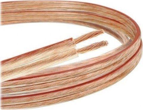 Libox Cable glosnikowy 2x1,50mm LB0008-30, Kopparklädd aluminium (CCA), 30 m, Transparent