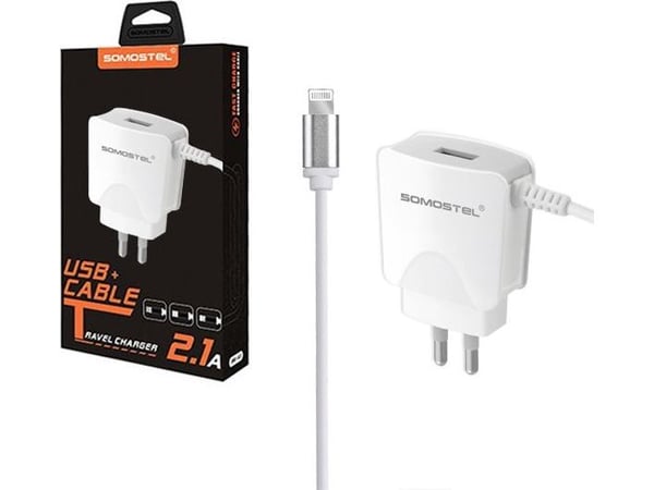 Somostel SMS-A03 1x USB-A 2.1 A laturi (26573)