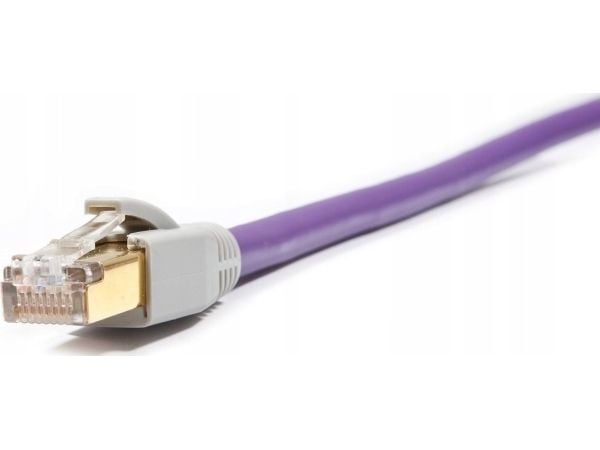 Melodika nettverkskabel (tvunnet) Ethernet F/UTP RJ45 Cat. 6e - 4 m