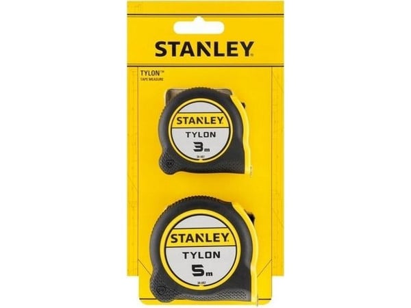 Målebånd Stanley STHT37260-0; 3m + 5m; 2 stk.
