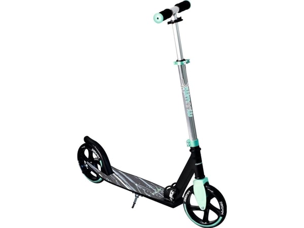 Kampanje! Muuwmi aluminiumsscooter sparkesko 205 mm turkis blå AU 566