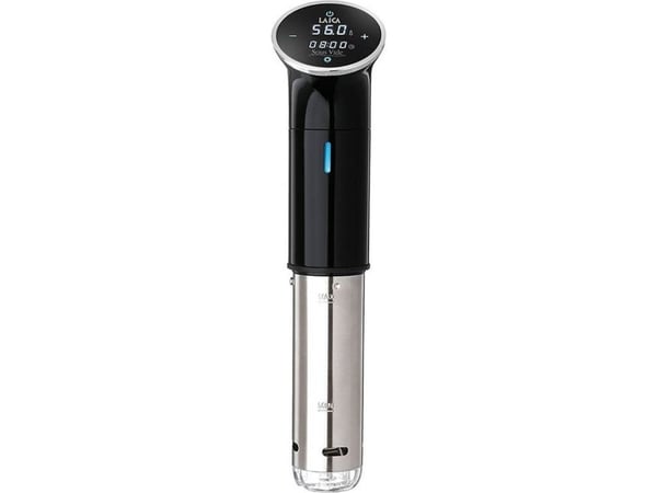 Laica SVC107L, Sous vide -vesipumppu, Musta, Ruostumaton teräs, 25 °C, 95 °C, Kosketus, 100 h
