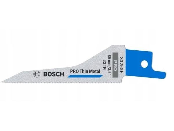 BOSCH TOOL BRESH PRO THIN METAL S325GF 1,25 x 7 x 85mm /5stk.